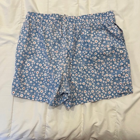 Chubbies 5in Swim Shorts, Blue Floral Pattern, Size M - Picture 3 of 3